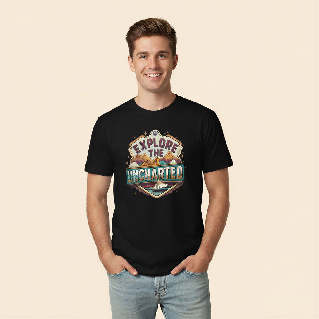 Men’s Regular T-Shirt – Uncharted Drift