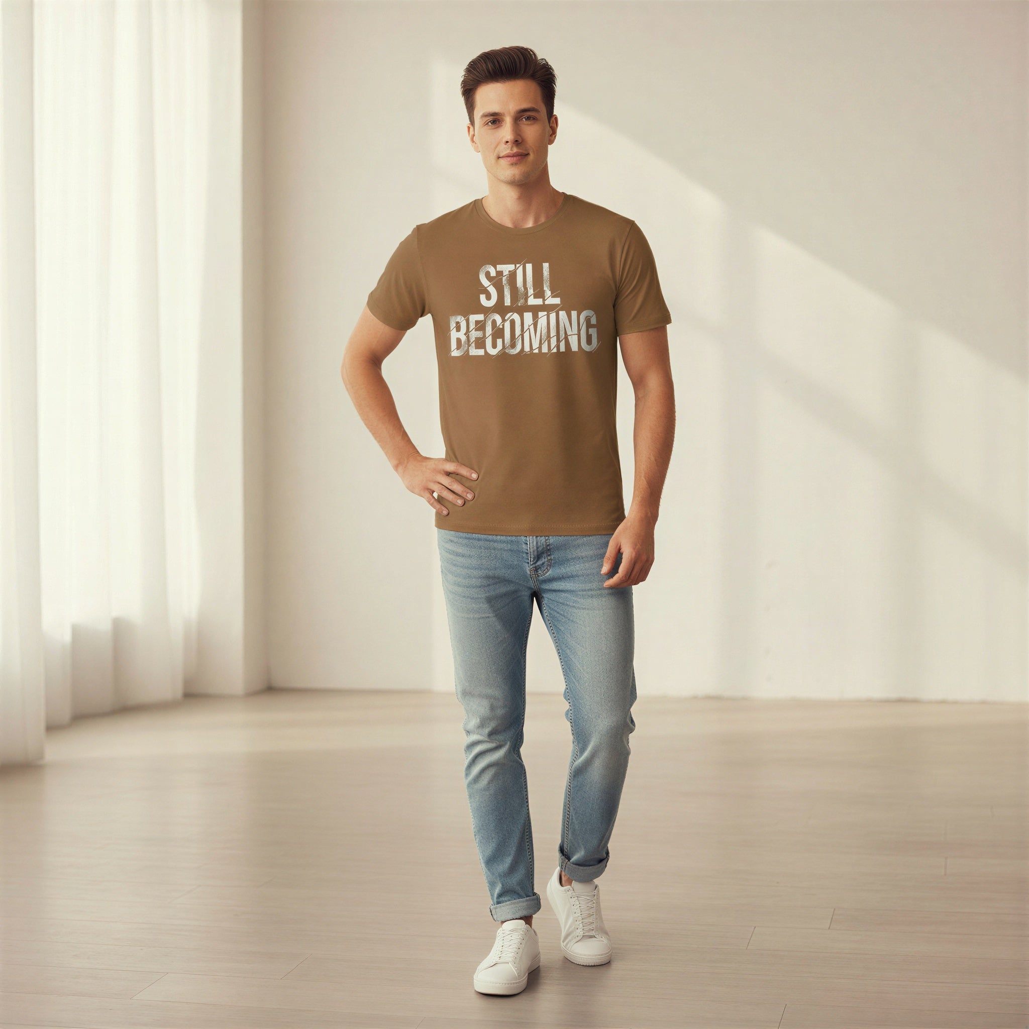 Men’s Regular T-Shirt – In Progress