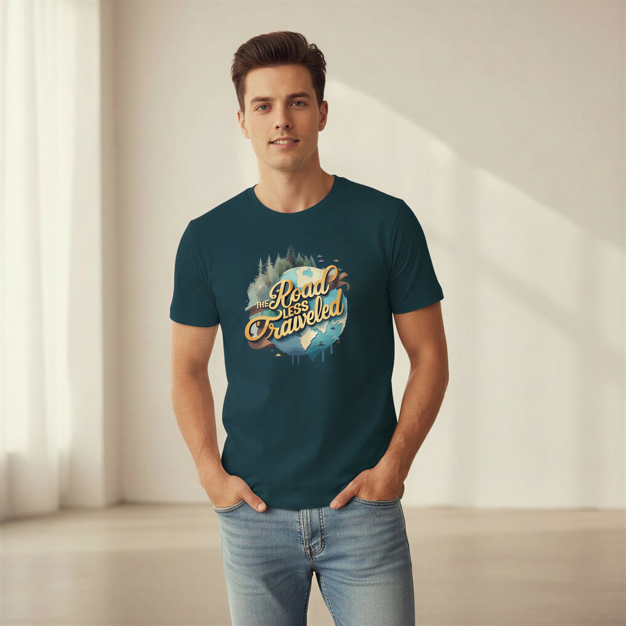 Men’s Regular T-Shirt – Open Route