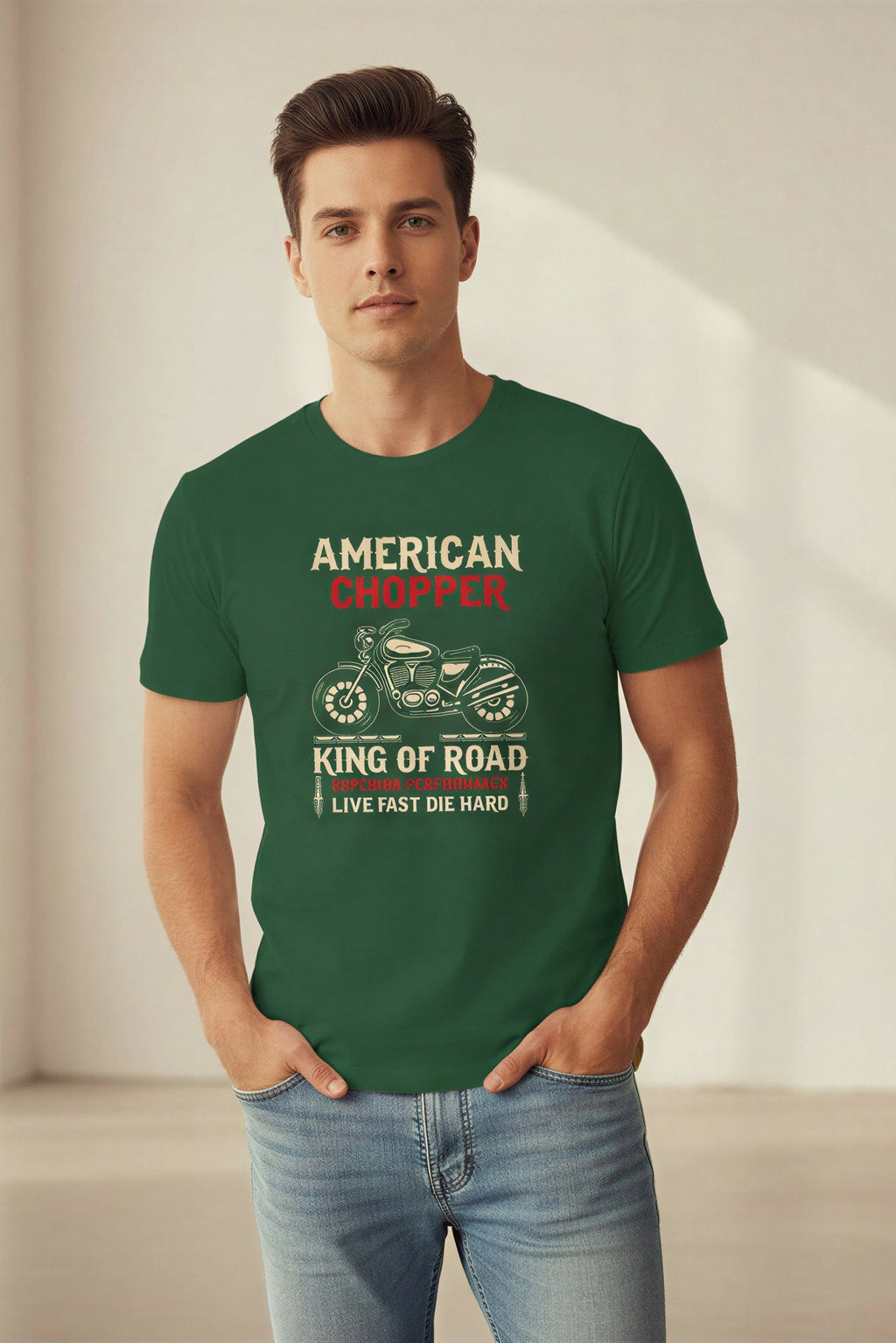 Men’s Regular T-Shirt – American Roadster