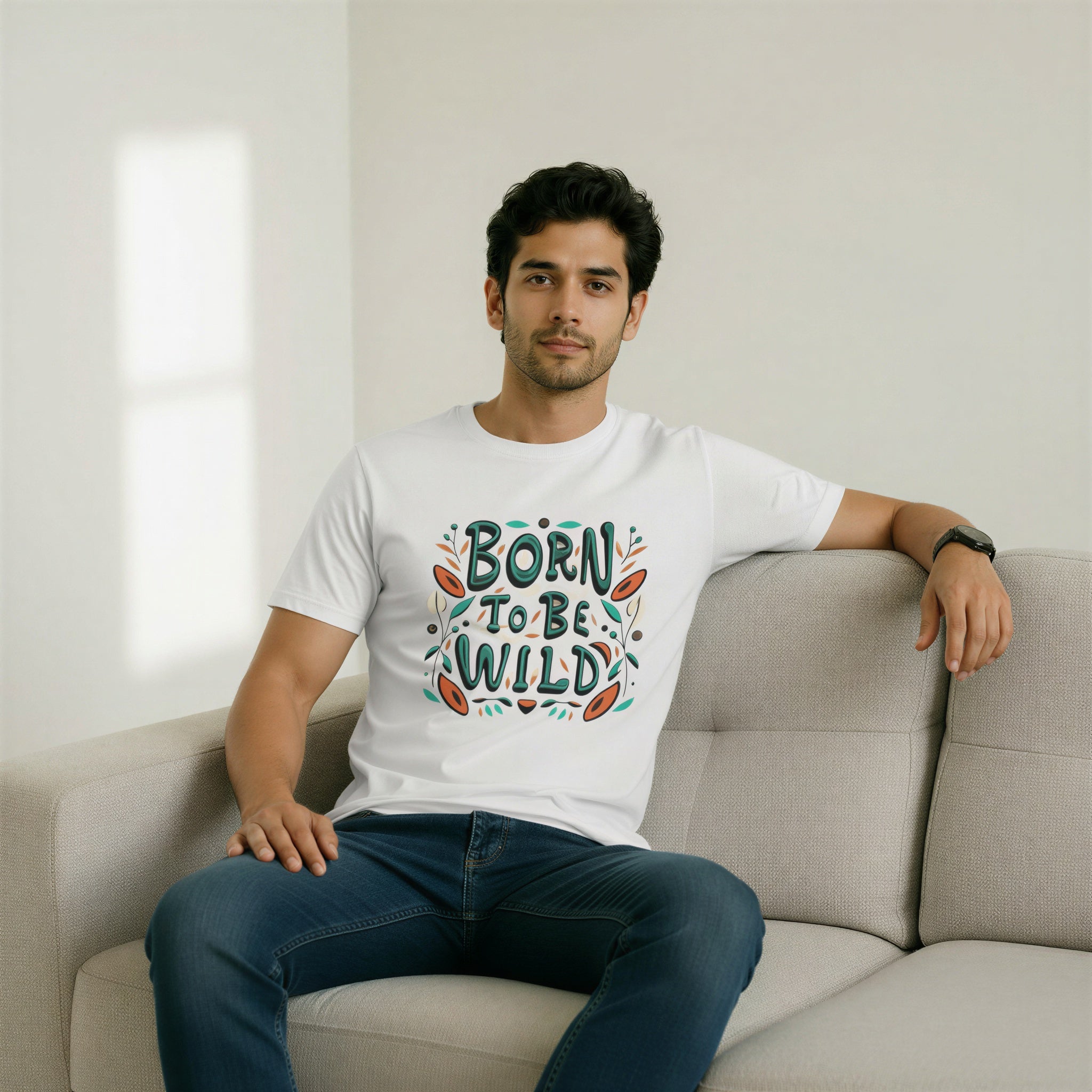 Men’s Regular T-Shirt – Wild Roots