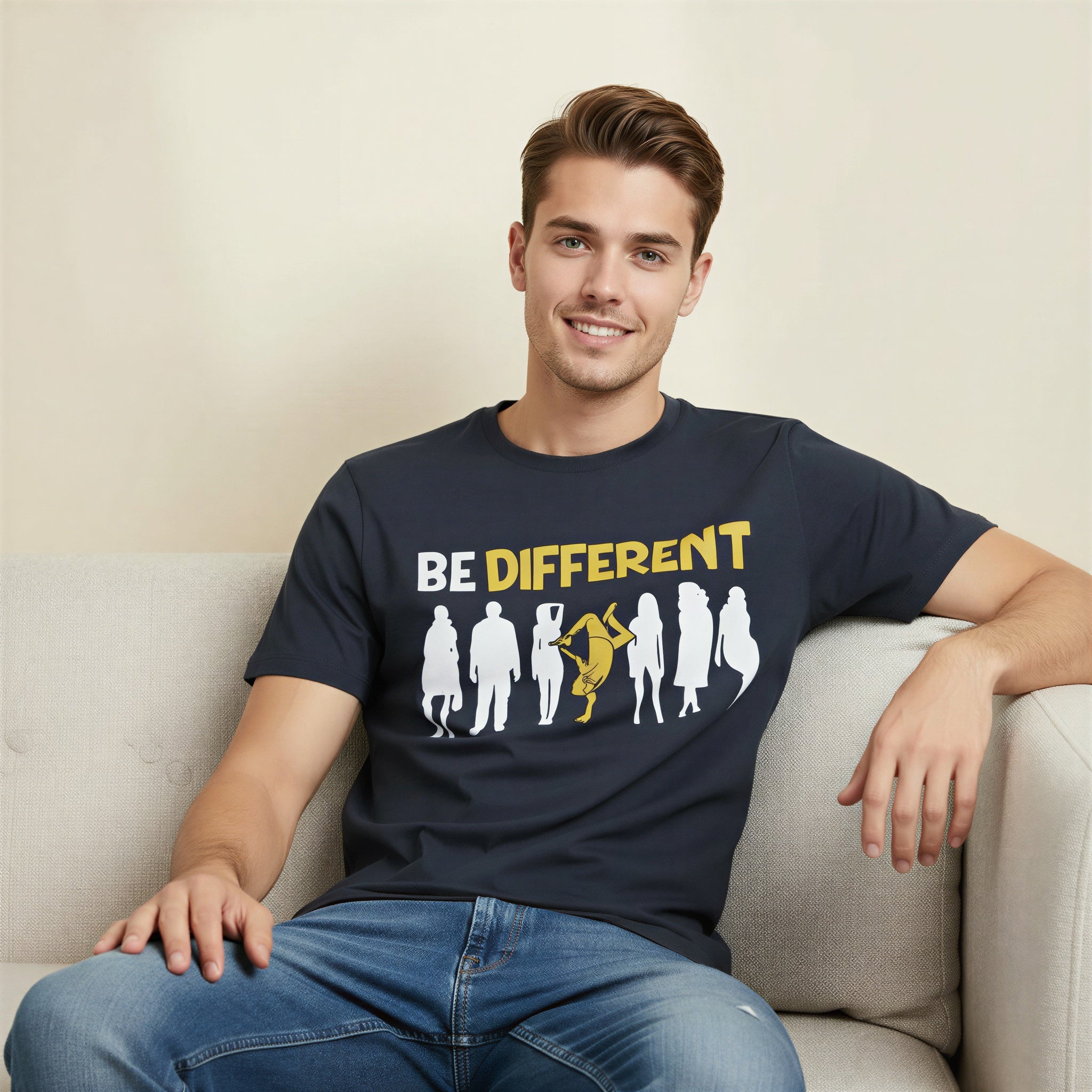 Men’s Regular T-Shirt – Outlier State Secondary image