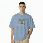 Men’s Oversized T-Shirt – Frame Shift