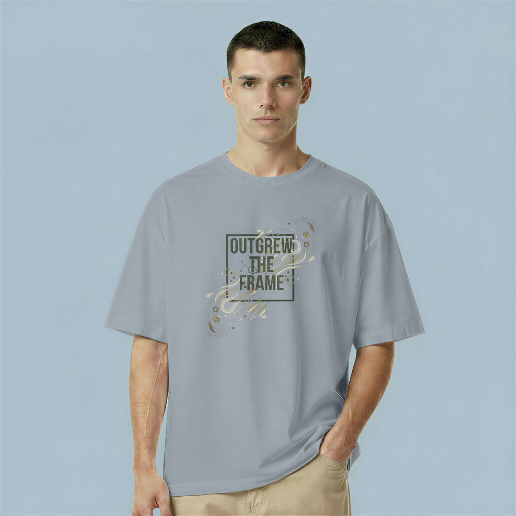 Men’s Oversized T-Shirt – Frame Shift