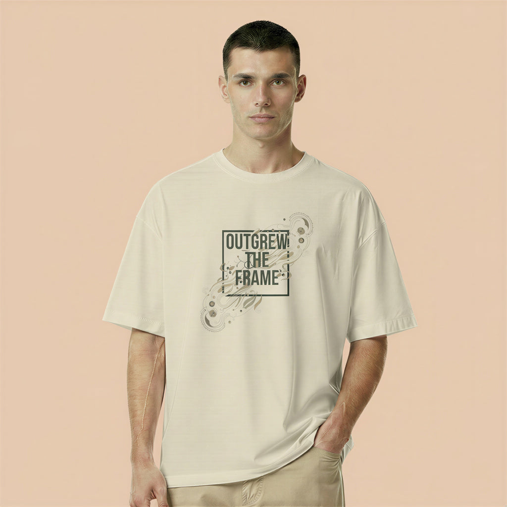 Men’s Oversized T-Shirt – Frame Shift