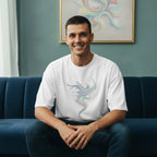 Men’s Oversized T-Shirt – Ethereal Trace
