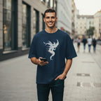 Men’s Oversized T-Shirt – Ethereal Trace