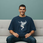 Men’s Oversized T-Shirt – Ethereal Trace