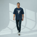 Men’s Oversized T-Shirt – Ethereal Trace