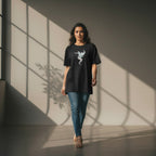 Women’s Oversized T-Shirt – Ethereal Trace