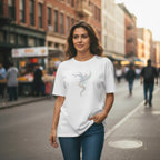 Women’s Oversized T-Shirt – Ethereal Trace