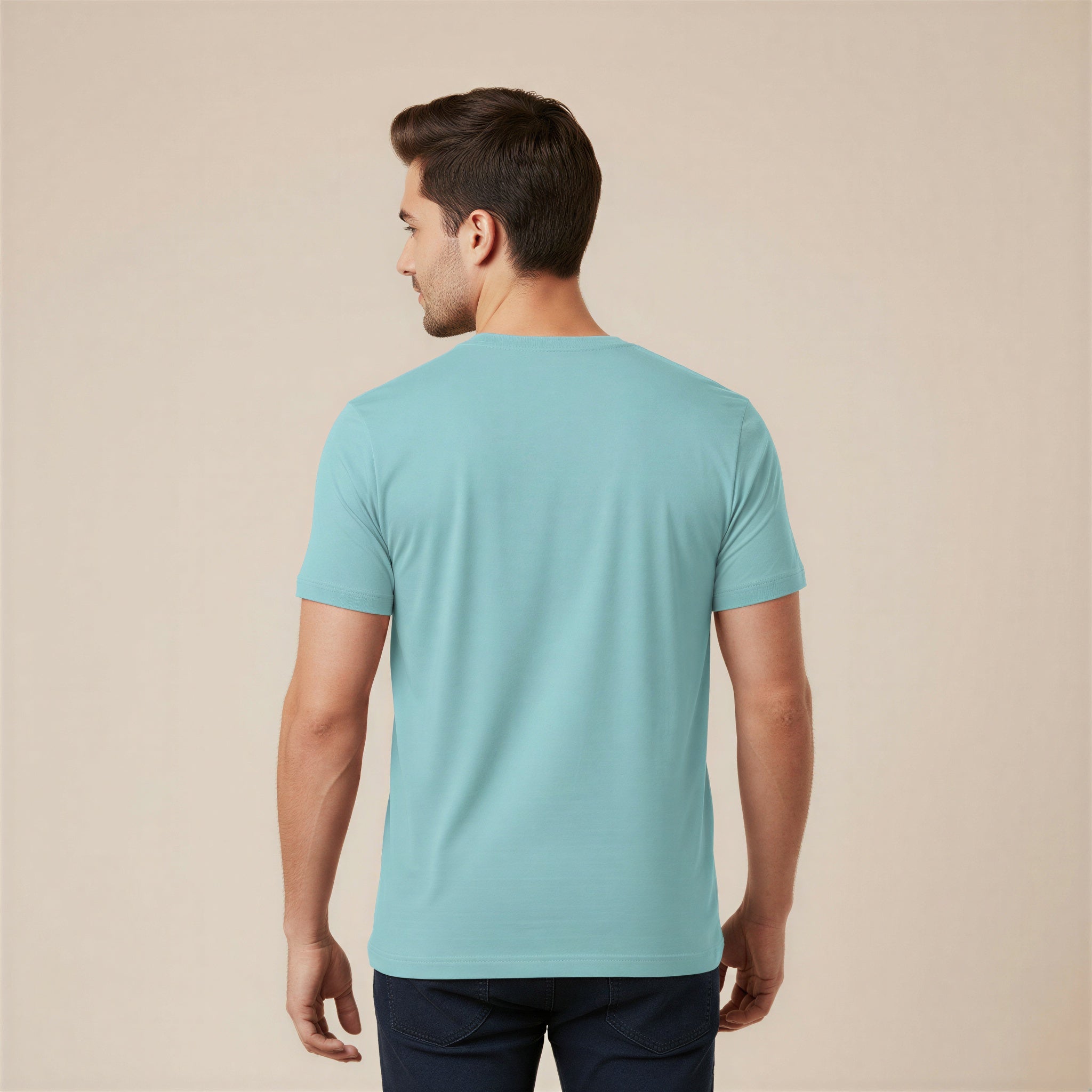 Men’s Regular Fit T-Shirt – Painted Heart__2Creativeya.com