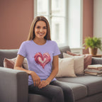 Women’s Regular T-Shirt – Painted Heart