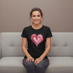 Women’s Regular T-Shirt – Painted Heart