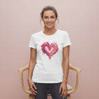 Women’s Regular T-Shirt – Painted Heart
