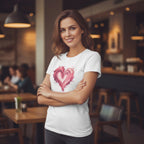 Women’s Regular T-Shirt – Painted Heart