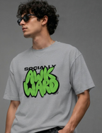Men's Oversized T-Shirt – Socially Awkward