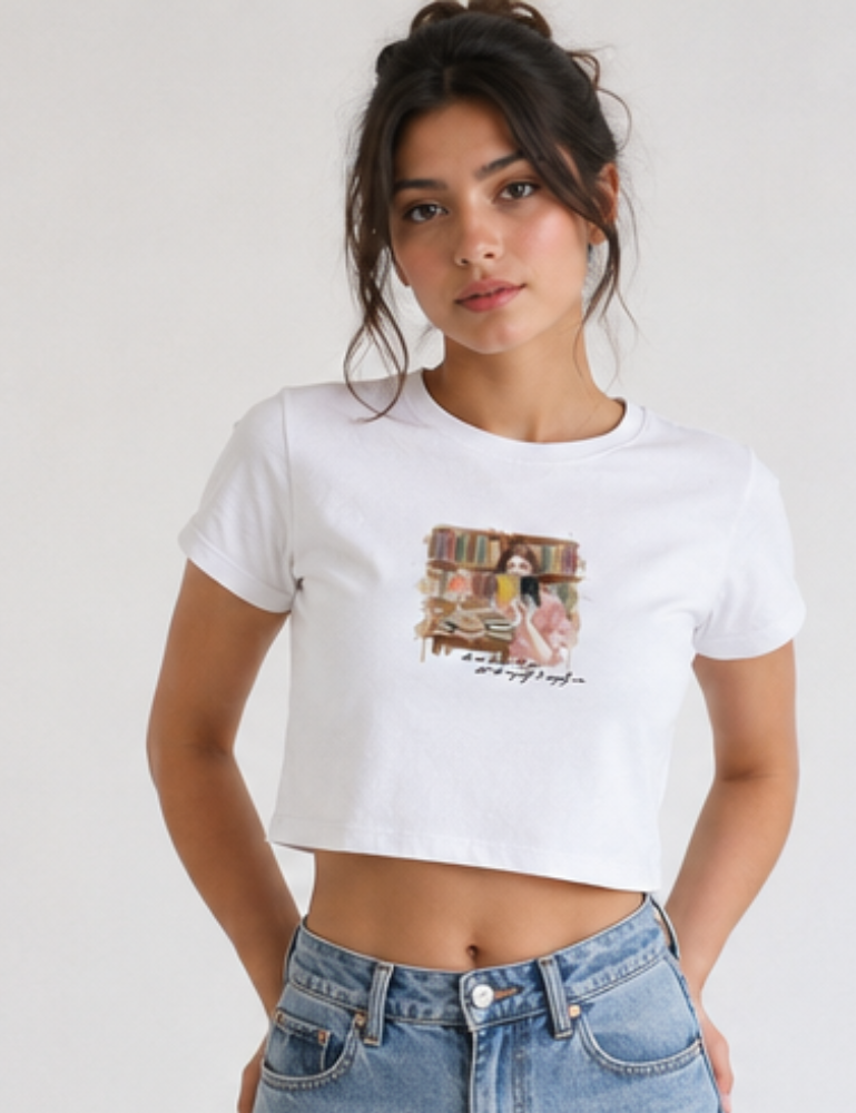 Women's Baby Tee – Book Lover