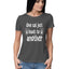 Women's One Cat just Leads to Another Quote Printed T-Shirt