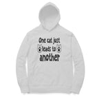 Women's One Cat just Leads to Another Graphics Printed Hoodies