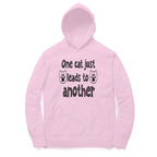 Women's One Cat just Leads to Another Graphics Printed Hoodies