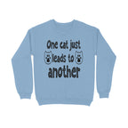Women's One Cat just Leads to Another Graphics Printed Sweatshirts