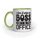 Sarcastic Office Quote Printed Mugs