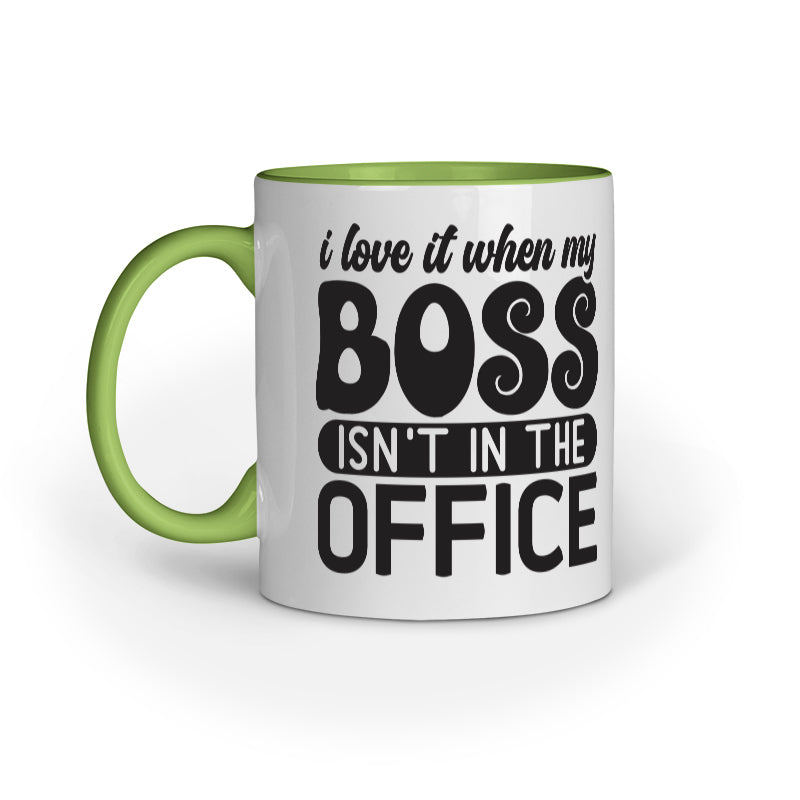 Sarcastic Office Quote Printed Mugs