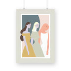 Abstract Feminist Graphics Printed Posters from Creativeya