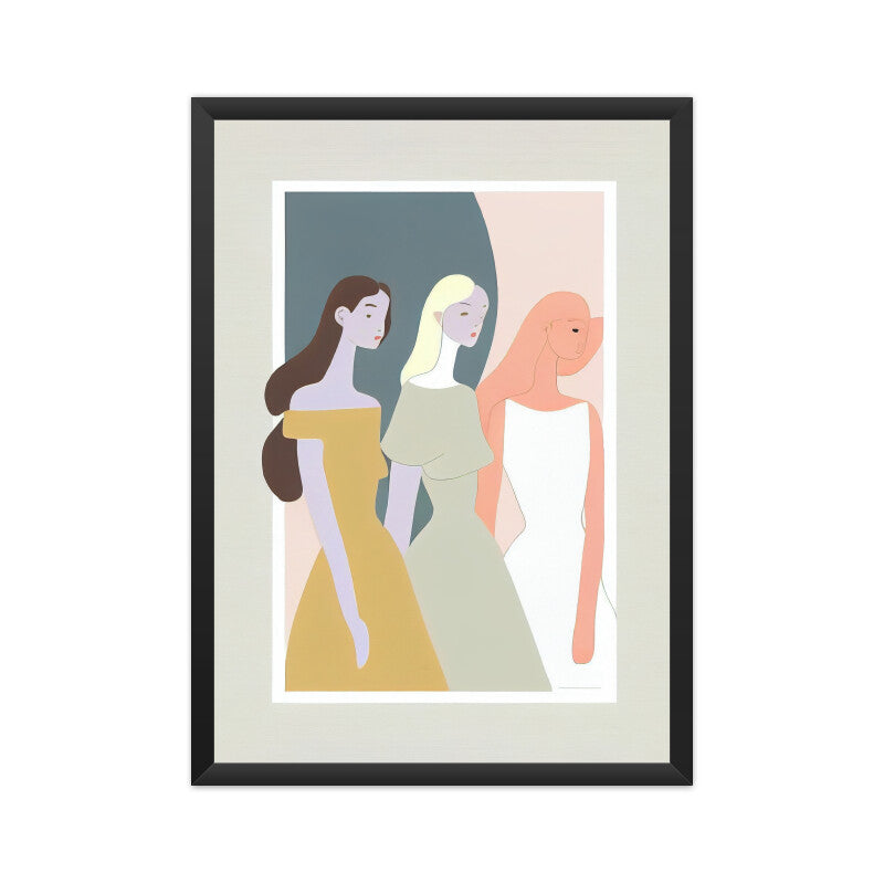 Abstract Feminist Graphics Printed Posters from Creativeya Secondary image