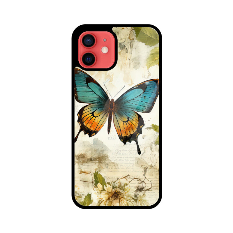 Butterfly Whisperer Graphics Printed Glass Phone Cases from Creativeya Main image
