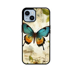 Butterfly Whisperer Graphics Printed Glass Phone Cases from Creativeya