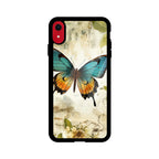 Butterfly Whisperer Graphics Printed Glass Phone Cases from Creativeya
