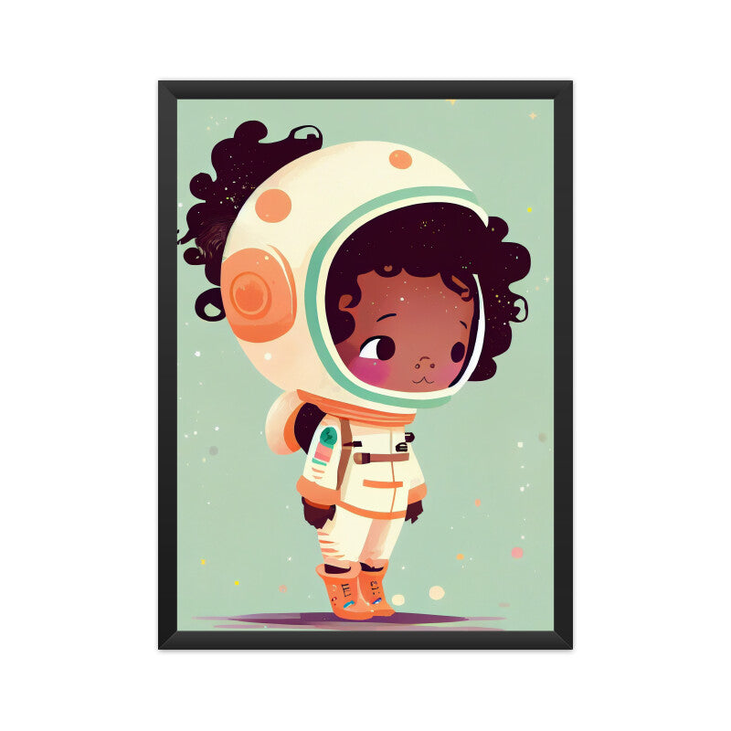 Baby Astronaut Graphics Printed Posters from Creativeya Secondary image