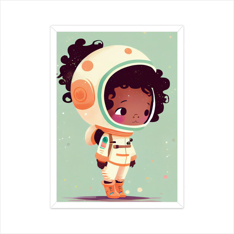 Baby Astronaut Graphics Printed Posters from Creativeya