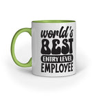 Entry Level Employee Graphics Printed Mugs from Creativeya