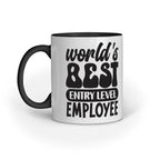 Entry Level Employee Graphics Printed Mugs from Creativeya