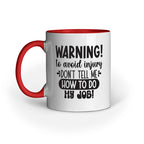 To Avoid Injury Quote Printed Mugs from Creativeya