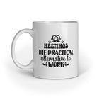 The Alternative Work Quote Printed Mugs from Creativeya