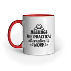 The Alternative Work Quote Printed Mugs from Creativeya
