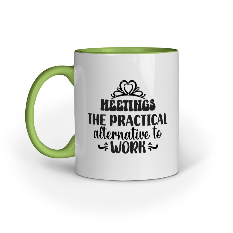 The Alternative Work Quote Printed Mugs from Creativeya