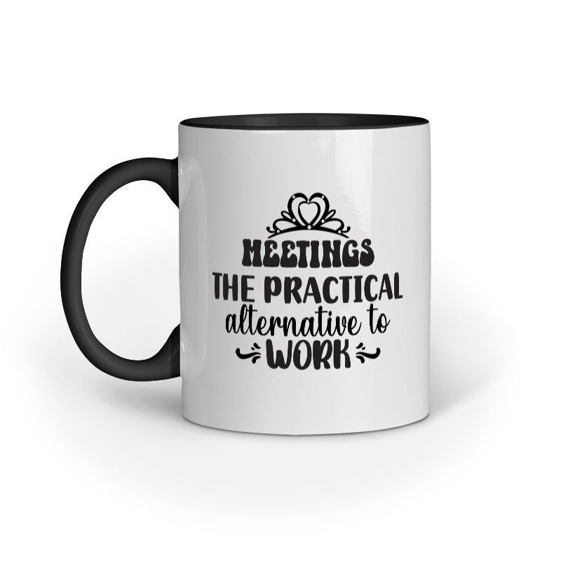 The Alternative Work Quote Printed Mugs from Creativeya
