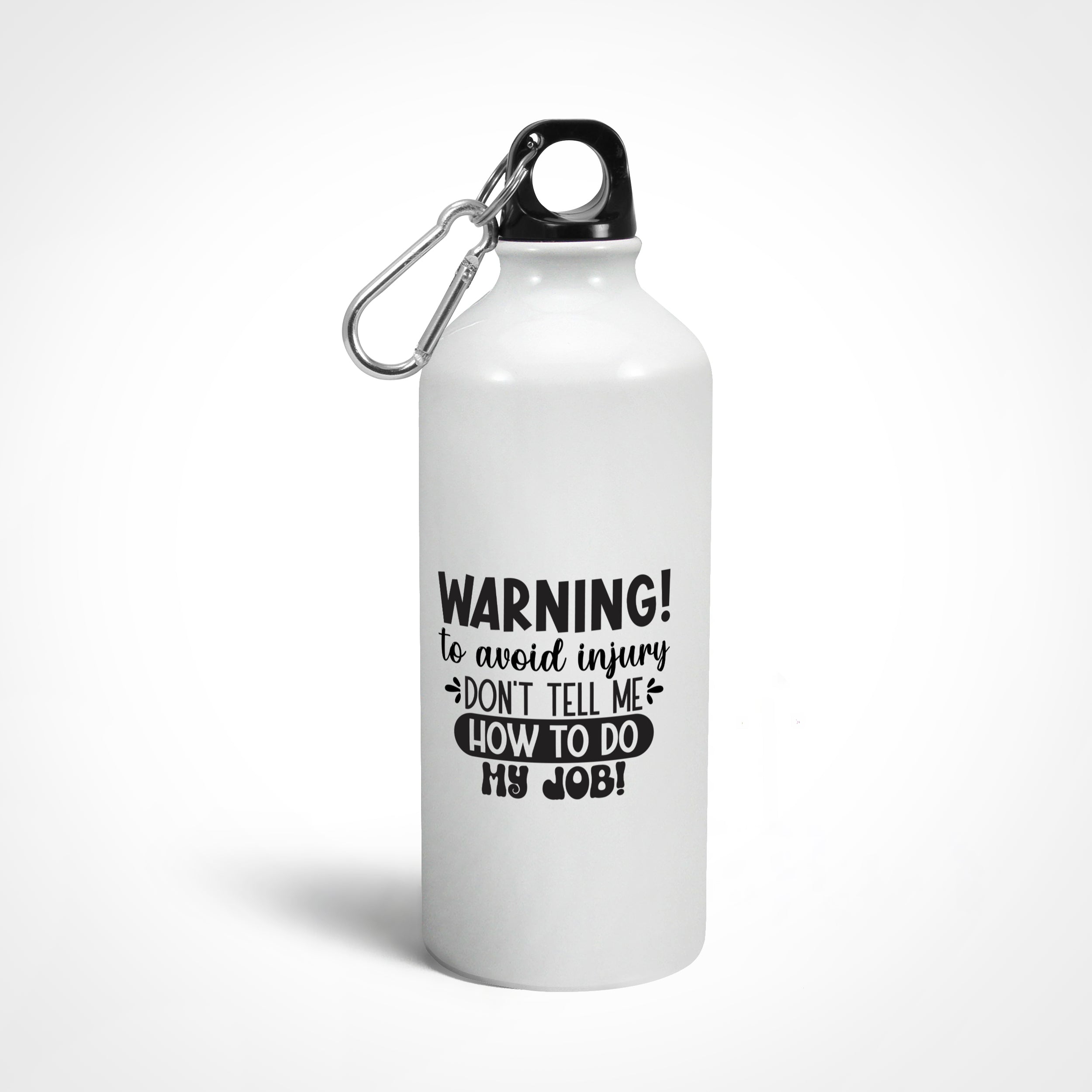 Sarcastic Office Graphics Printed Sipper Bottles from Creativeya