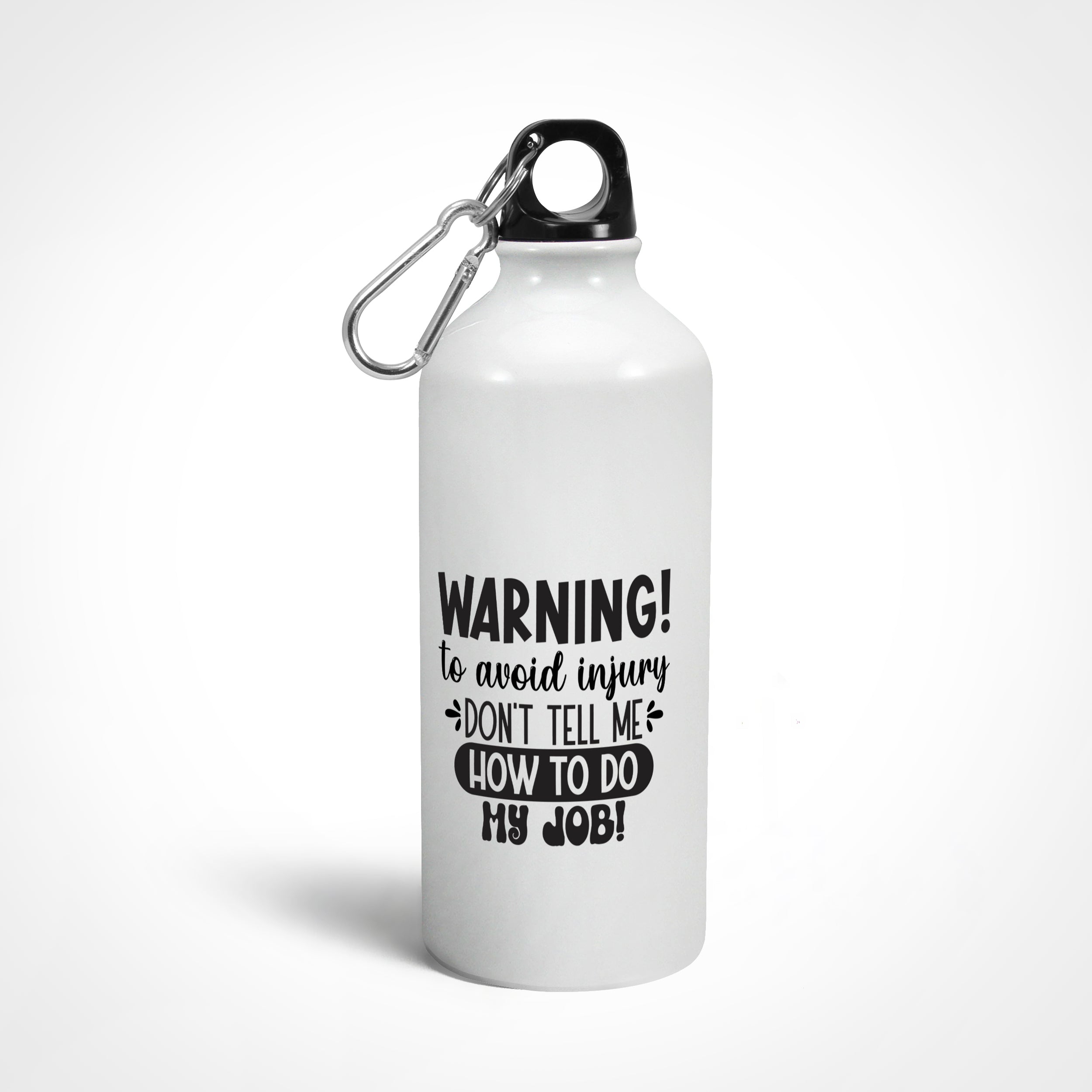 Sarcastic Office Graphics Printed Sipper Bottles from Creativeya