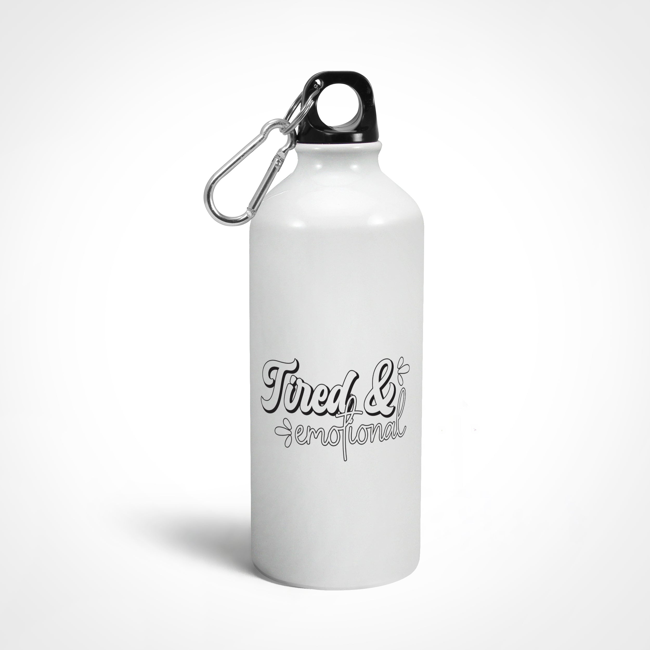 Tired and Emotional Graphics Printed Sipper Bottles from Creativeya