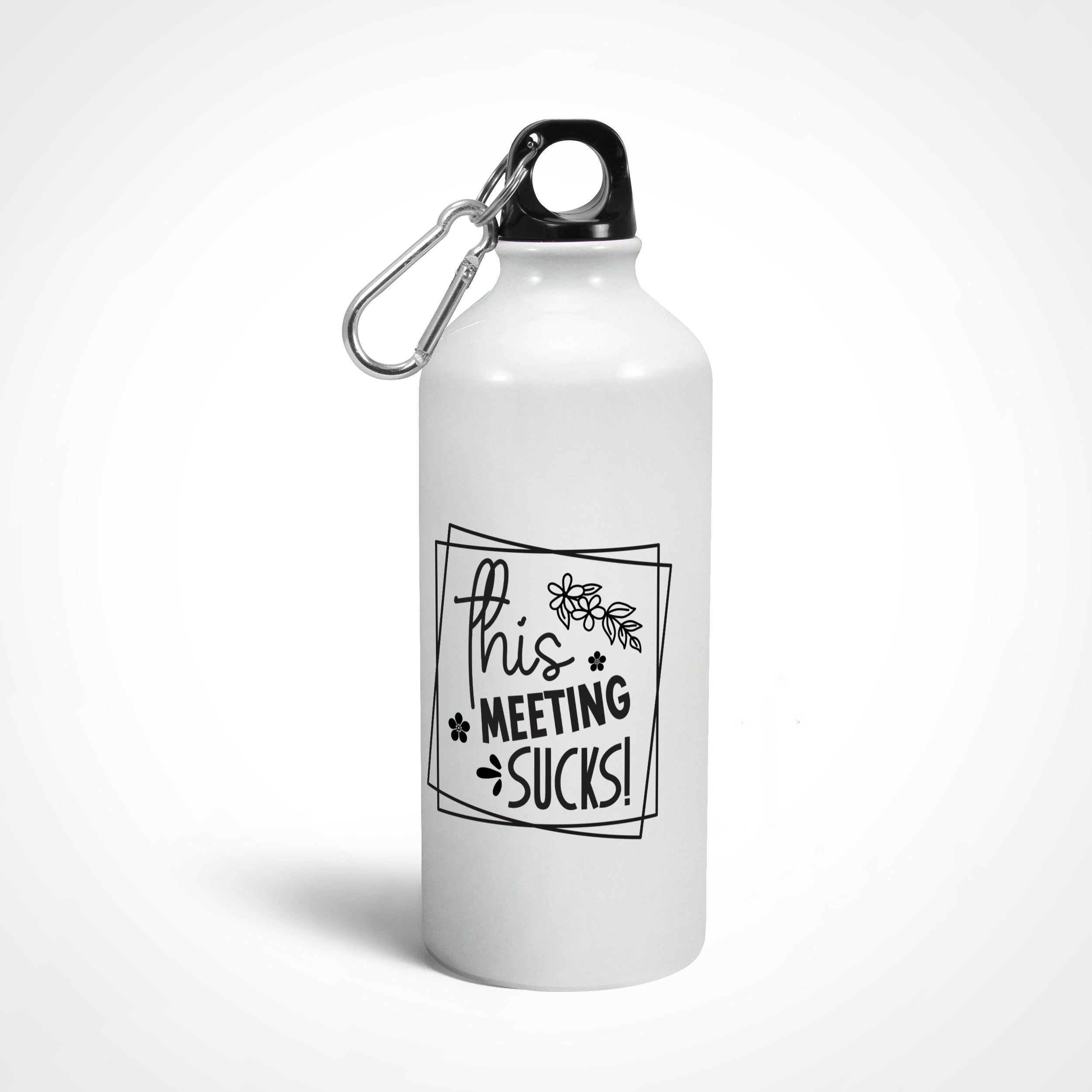 This Meeting Sucks Graphics Printed Sipper Bottles from Creativeya