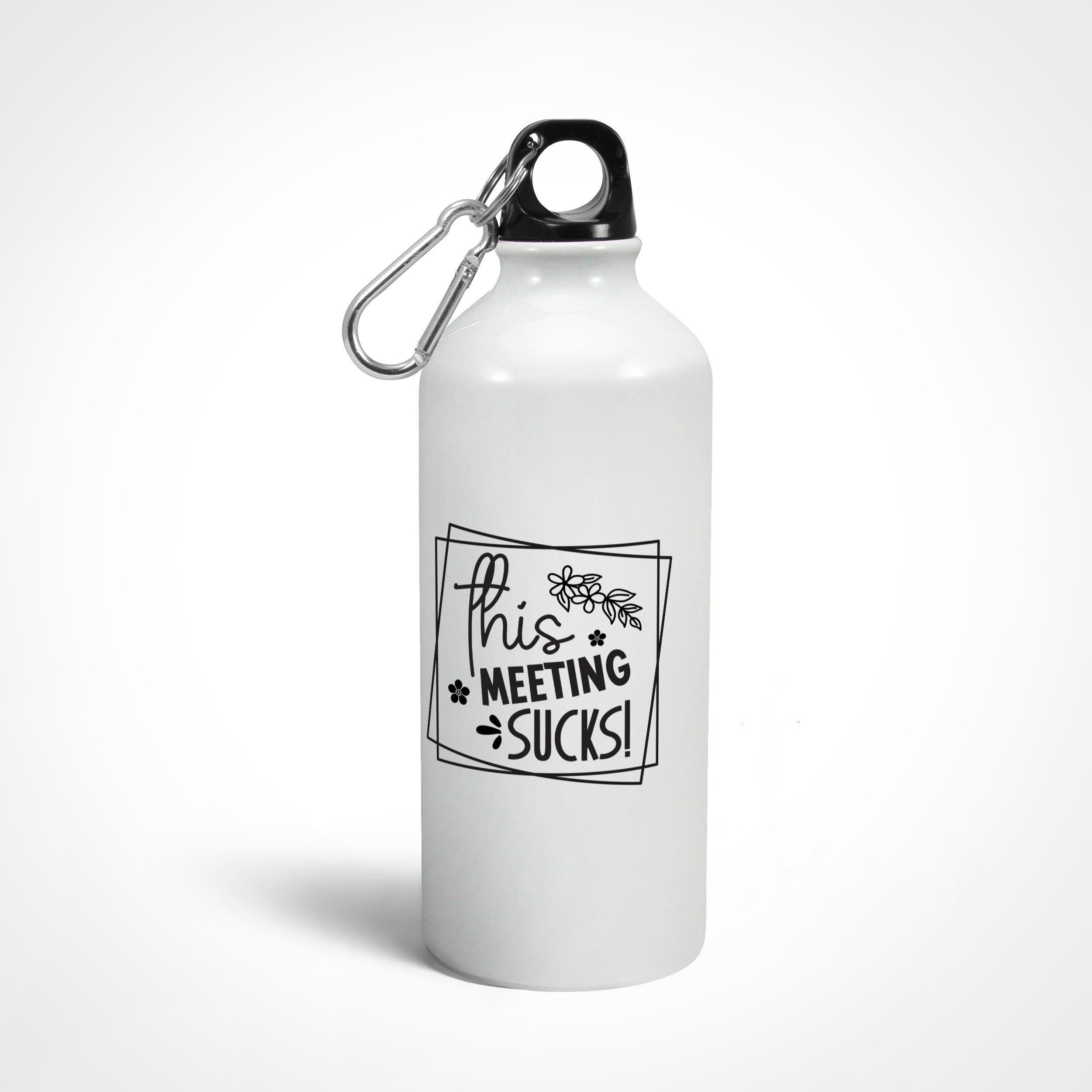 This Meeting Sucks Graphics Printed Sipper Bottles from Creativeya