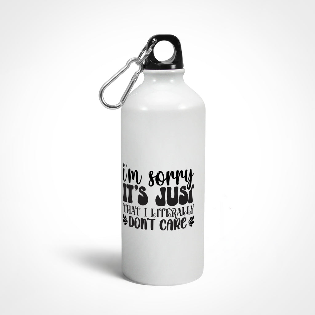I Dont Care Graphics Printed Sipper Bottles from Creativeya
