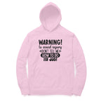 Women's Sarcastic Warning Graphics Printed Hoodies