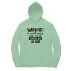 Women's Sarcastic Warning Graphics Printed Hoodies